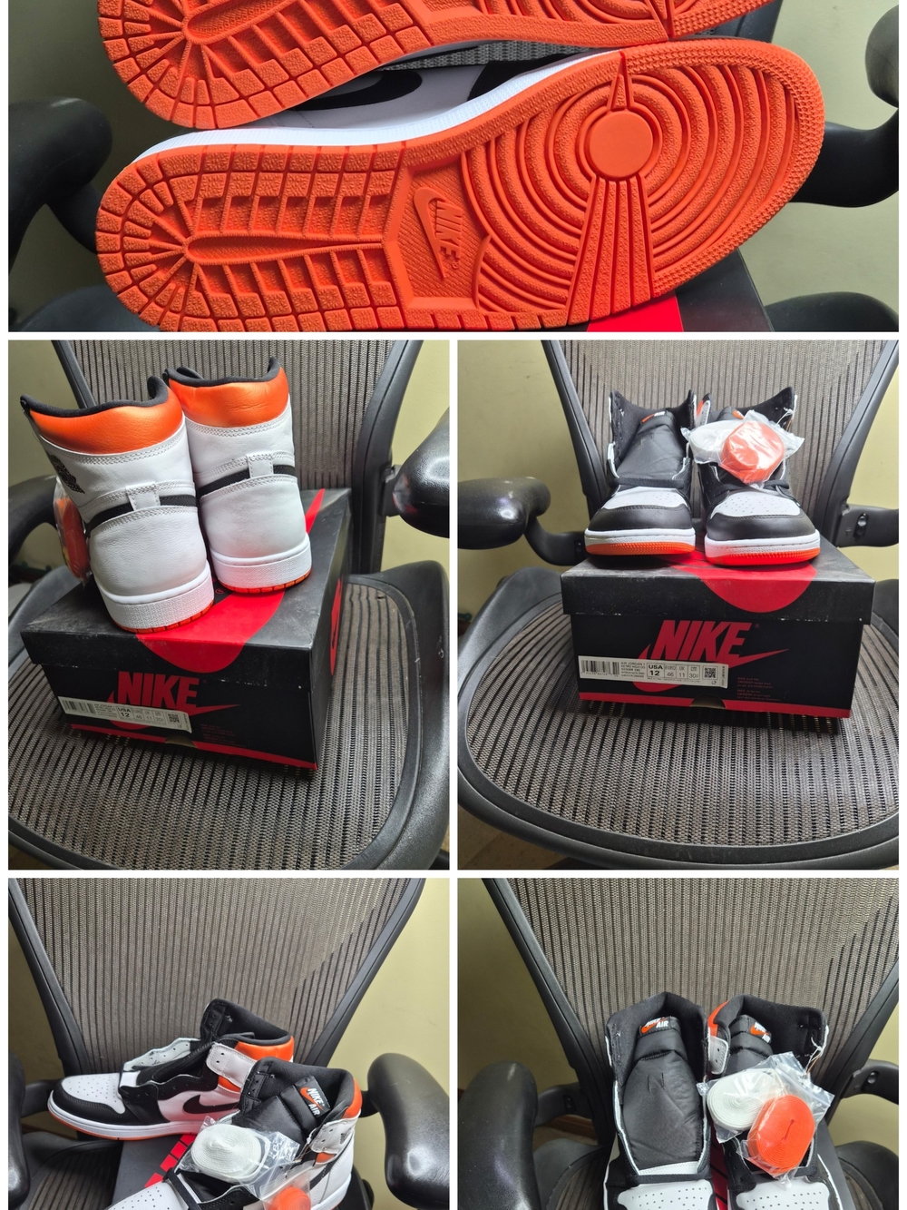 Jordan 1 2021 Electro Orange